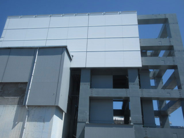 福島第一原子力発電所3号機建屋写真