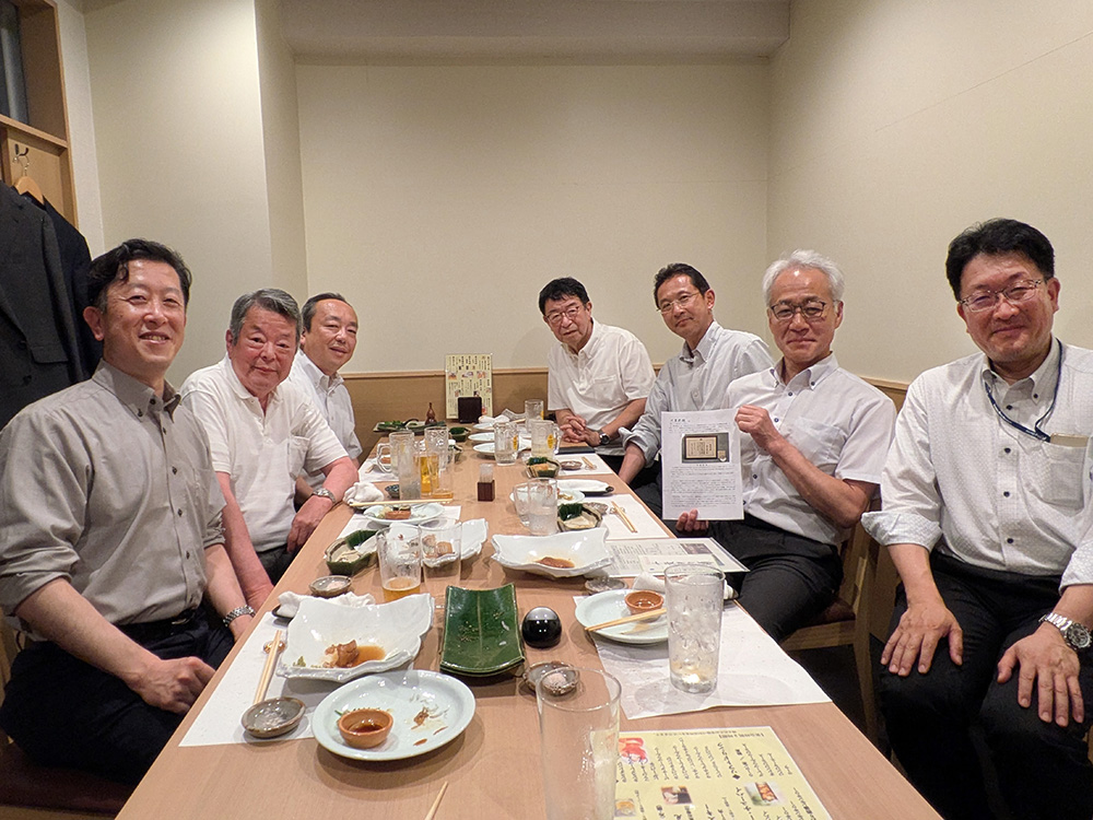 東京電機大学校友会の宮城県支部役員会の様子