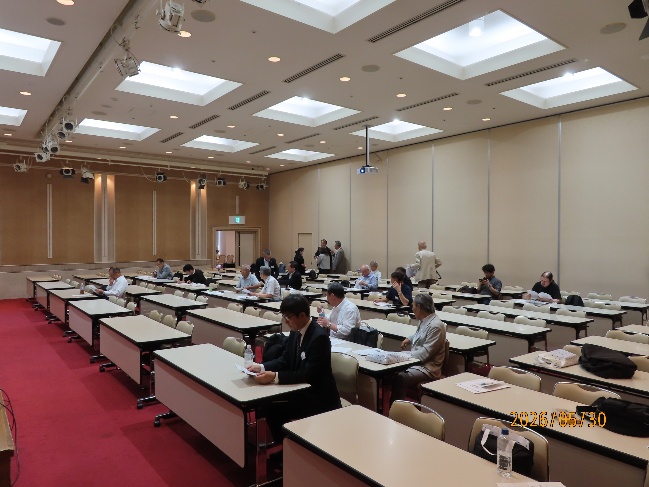 東京電機大学神奈川県支部令和8年度総会の会場全景