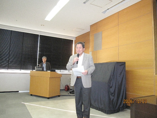 福澤副理事長の挨拶
